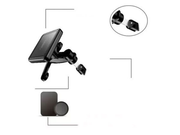 پایه نگهدارنده آهنربایی داخل خودرو ارلدام Earldom ET-EH83 Car Holder - Image 2