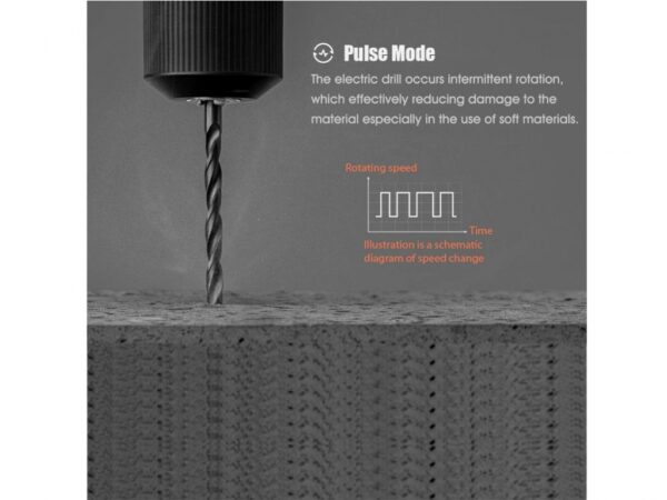 دریل پیچ‌گوشتی شارژی شیائومی Xiaomi MIJIA Cordless Electric Drill Kit Electric Screwdriver MJWSZNJYDZ001QW - تصویر 7