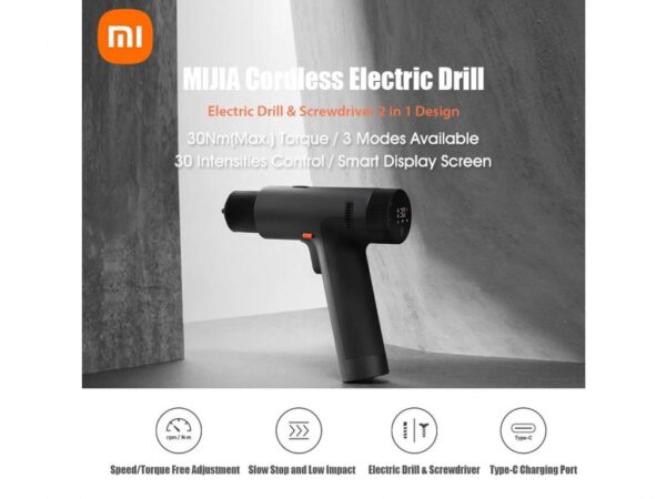 دریل پیچ‌گوشتی شارژی شیائومی Xiaomi MIJIA Cordless Electric Drill Kit Electric Screwdriver MJWSZNJYDZ001QW - تصویر 15