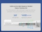 سری یدک مسواک برقی شیائومی 3 تایی Xiaomi Mijia MBS302 Toothbrush Head for T100 Electric - تصویر 9