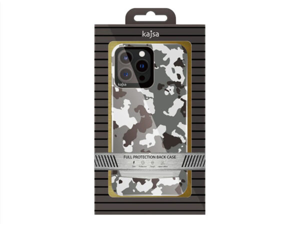 قاب ارتشی آیفون 13 پرو مکس کجسا Kajsa iPhone 13 Pro Max Trans Shild Camo Pattern Case - تصویر 8
