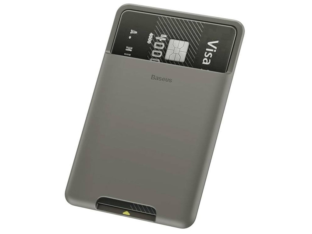 312216.jpg جاکارتی موبایل بیسوس Baseus self-adhesive card holder cards documents for the phone ACKD-A0G - Image 1
