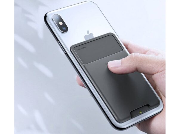 جاکارتی موبایل بیسوس Baseus self-adhesive card holder cards documents for the phone ACKD-A0G - Image 7
