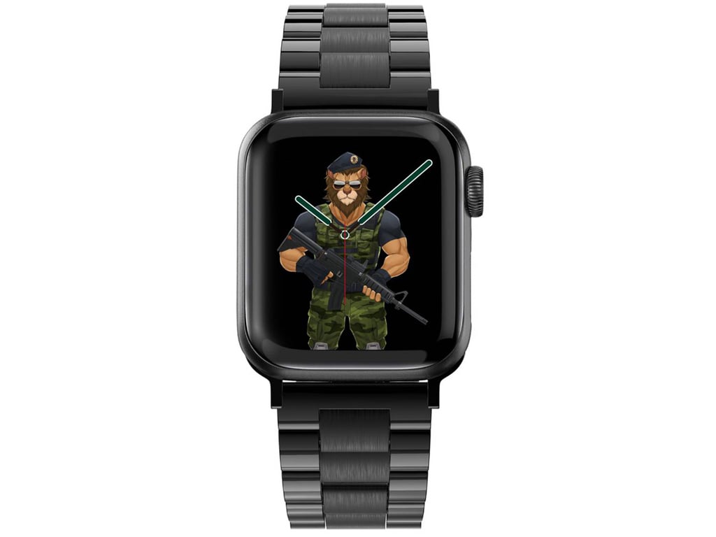 315919.jpg بند فلزی اپل واچ 42 و 44 میلیمتر گرین Green Apple Watch 42/44mm Metallic Grande Strap - Image 1