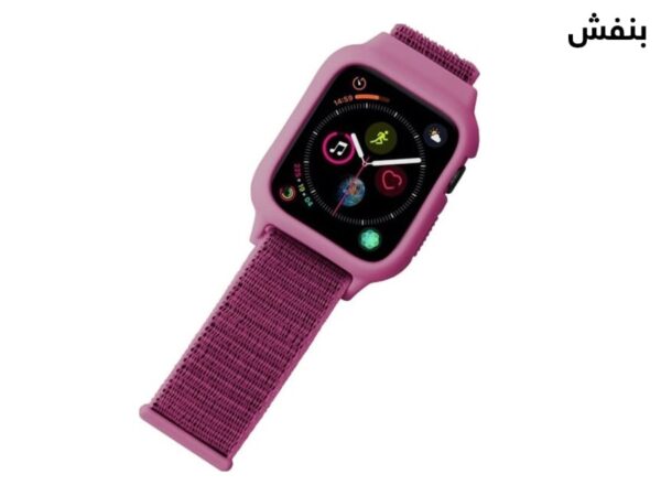 بند نایلونی اپل واچ سری 3/4/5 سایز 42/44 میلی متر پورودو Porodo iGuard Apple Watch 3/4/5 42/44mm Strap + ShockProof Case - Image 19