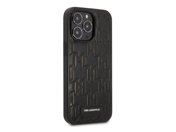 قاب چرمی آیفون 13 پرو طرح کارل برجسته CG Mobile iphone 13 Pro Karl Lagerfeld Leather Case - تصویر 5