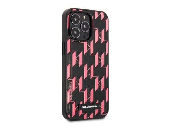 قاب چرمی آیفون 13 پرو طرح کارل برجسته CG Mobile iphone 13 Pro Karl Lagerfeld Leather Case - تصویر 8