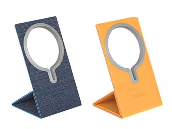 استند شارژر بی سیم راک ROCK RPH0969 Magnetic Wireless Charger Stand - Image 3