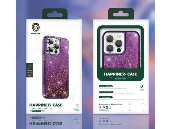 قاب آکواریومی آیفون 14 پرو گرین Green iPhone 14 Pro Aquarium Happiness Case - تصویر 4