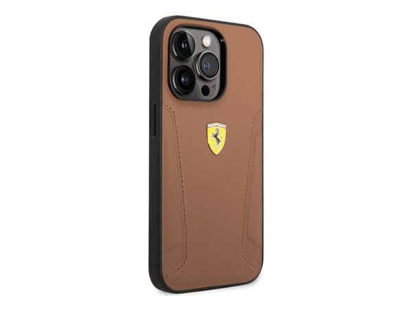 قاب چرمی آیفون 14 پرو مکس طرح فراری CG Mobile iphone 14 Pro Max Ferrari Leather Case - تصویر 3