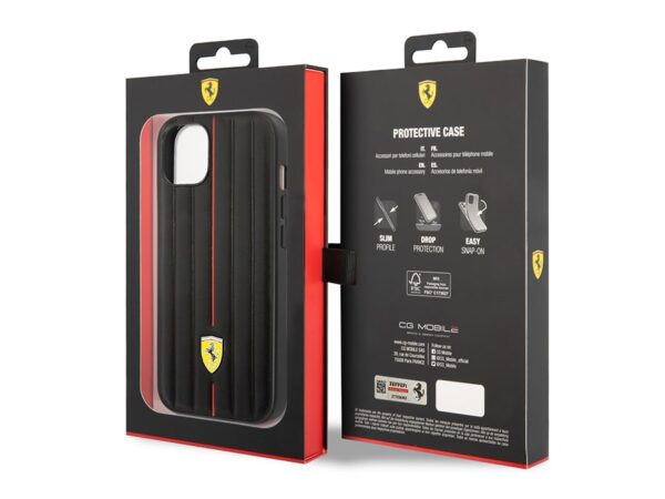 قاب چرمی آیفون 14 پلاس طرح فراری CG Mobile iphone 14 Plus Ferrari Leather Case - تصویر 11