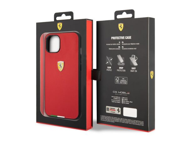 قاب چرمی آیفون 14 پلاس طرح فراری CG Mobile iphone 14 Plus Ferrari Leather Case - تصویر 19