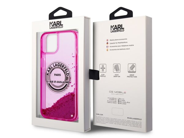 قاب آکواریومی آیفون 14 پلاس طرح کارل CG Mobile iphone 14 Plus Karl Lagerfeld Aquarium Case - تصویر 24