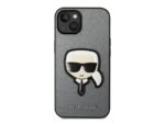 قاب چرمی آیفون 14 پلاس طرح کارل CG Mobile iphone 14 Plus Karl Lagerfeld Leather Case - تصویر 2