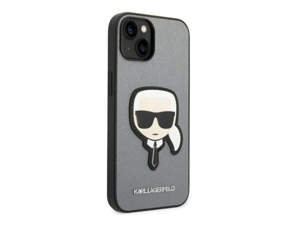 قاب چرمی آیفون 14 پلاس طرح کارل CG Mobile iphone 14 Plus Karl Lagerfeld Leather Case - تصویر 7