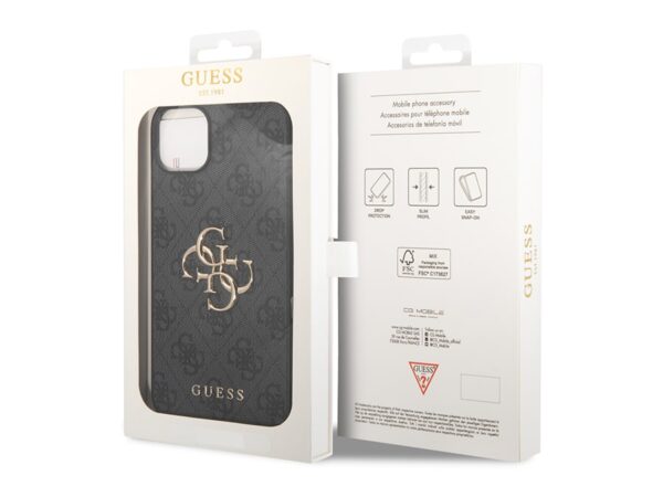 قاب چرمی طرحدار آیفون 14 CG Mobile iphone 14 Guess Leather Case - تصویر 7