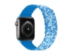 بند سیلیکونی مگنتی دو رو اپل واچ 44-45 میلی متر گرین Green Apple Watch 44/45mm Silicone + Magnets Strap - Image 2