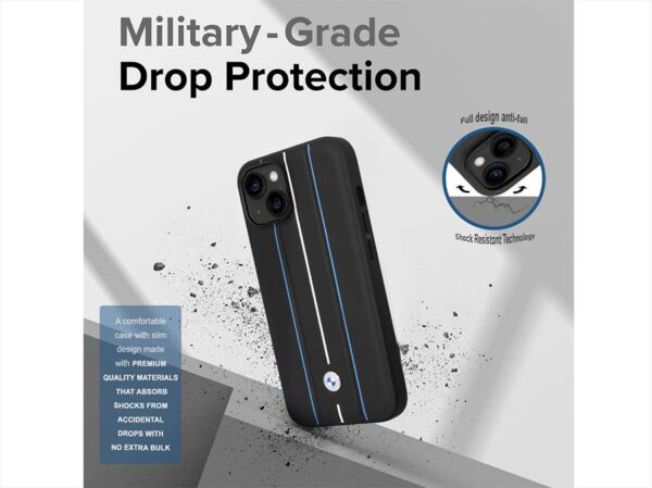 قاب چرمی آیفون 14 طرح بی ام و CG Mobile iphone 14 BMW Leather Case - تصویر 2