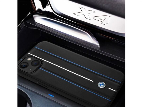 قاب چرمی آیفون 14 پلاس طرح بی ام و CG Mobile iphone 14 Plus BMW Leather Case - تصویر 5