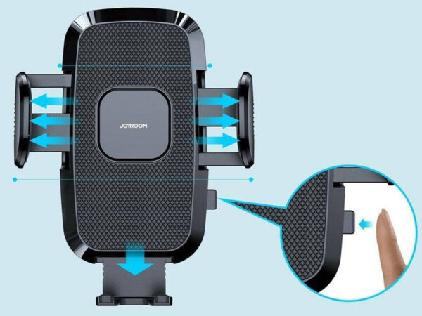پایه نگهدارنده گوشی موبایل داخل خودرو جویروم Joyroom mechanical car phone holder for air vent JR-ZS259 - Image 6