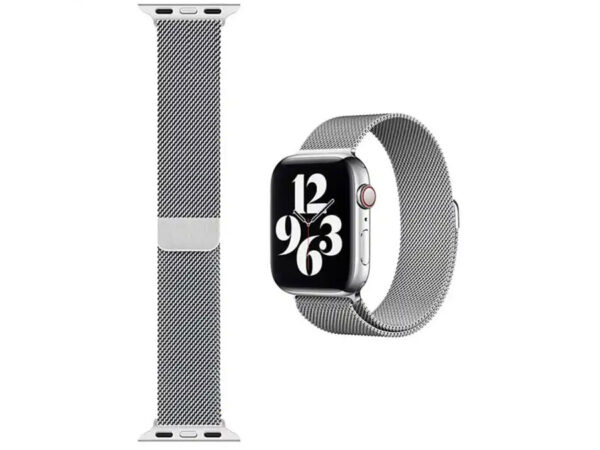 بند استیل اپل واچ 42 و 44 میلی‌متر ویوو Wiwu Minalo stainless steel Watch Band 42-44MM (255mm) - Image 12