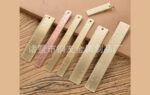 خط کش اندازه گیری برنجی 15 سانتی متری کریتیو 15cm brass ruler creative - تصویر 3