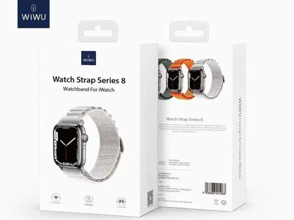 بند اپل واچ  42، 45،44 و 49 میلی‌متری سری 8 ویوو wiwu Nylon Watch Band Apple Watch 42/44/45/49 - Image 7