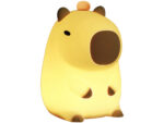 چراغ خواب رومیزی سیلیکونی شارژی New Capibara Silicone Night Light Sleeping DS-CPBR-01 - Image 8