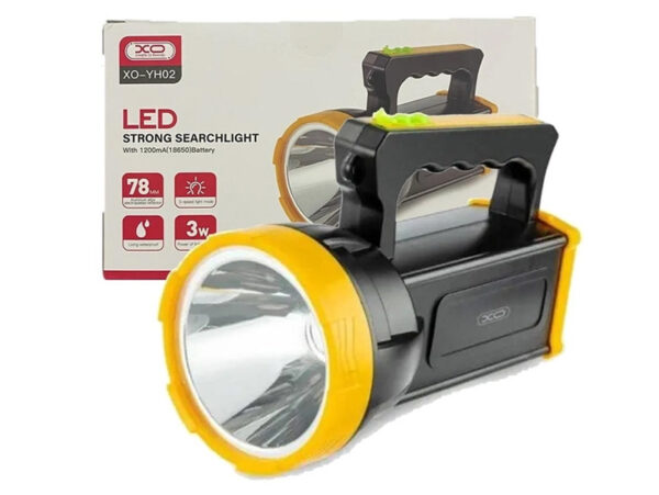 چراغ قوه شارژی 1200 میلی‌آمپرساعت ایکس او XO YH02 Flashlight 1200mAh - تصویر 8