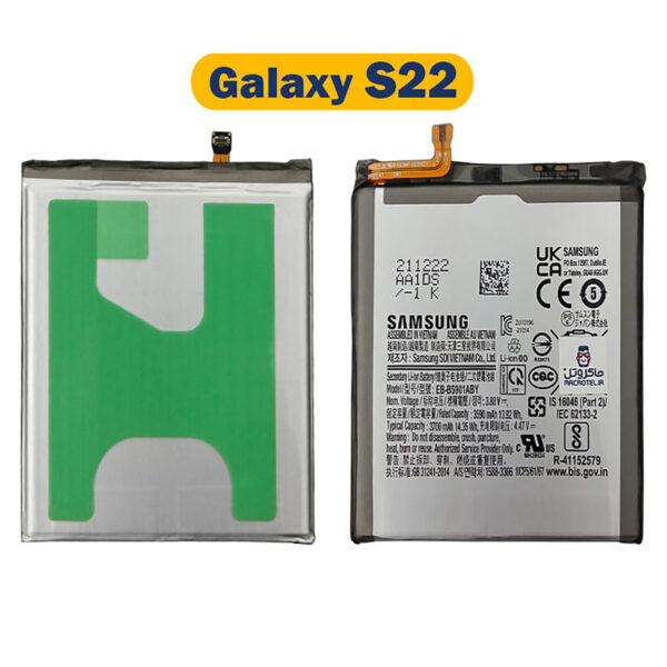 باتری اصلی سامسونگ Galaxy S22 مدل EB-BS901ABY - Image 3