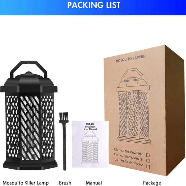 خرید و قیمت حشره‌کش برقی 18 وات لایکو mk-20 - تصویر 4