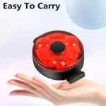چراغ عقب دوچرخه اسمایلینگ شارک مدل CW-D400| ضدآب و قابل شارژ - Image 7