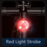 چراغ عقب دوچرخه اسمایلینگ شارک مدل CW-D400| ضدآب و قابل شارژ - Image 5
