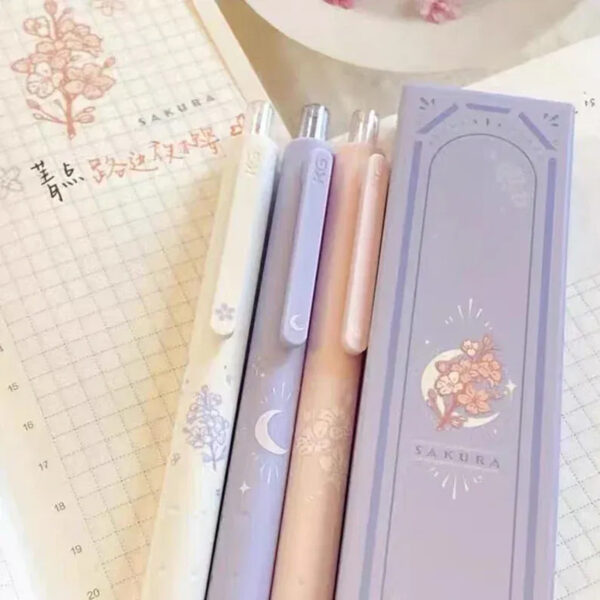 خودکار ژله ای کاکو (KACO) با نوک 0.5 میلی متری 3 عددی مدل Sakura - تصویر 9