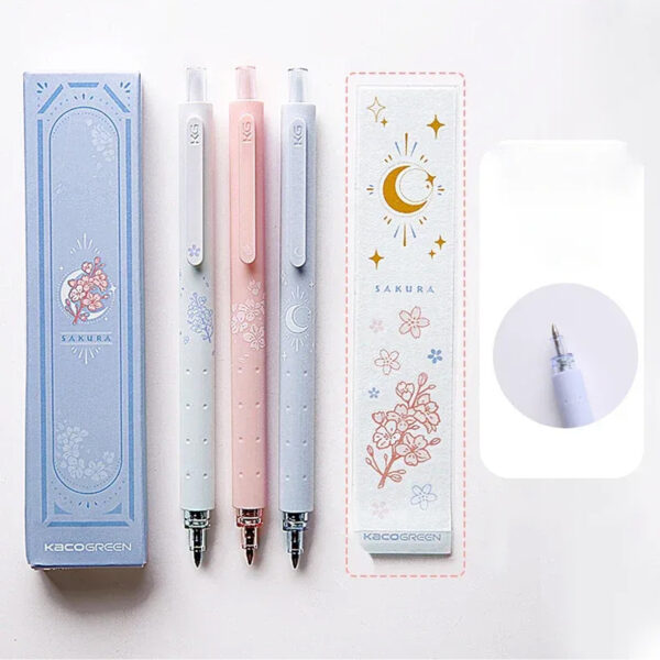 خودکار ژله ای کاکو (KACO) با نوک 0.5 میلی متری 3 عددی مدل Sakura - تصویر 21