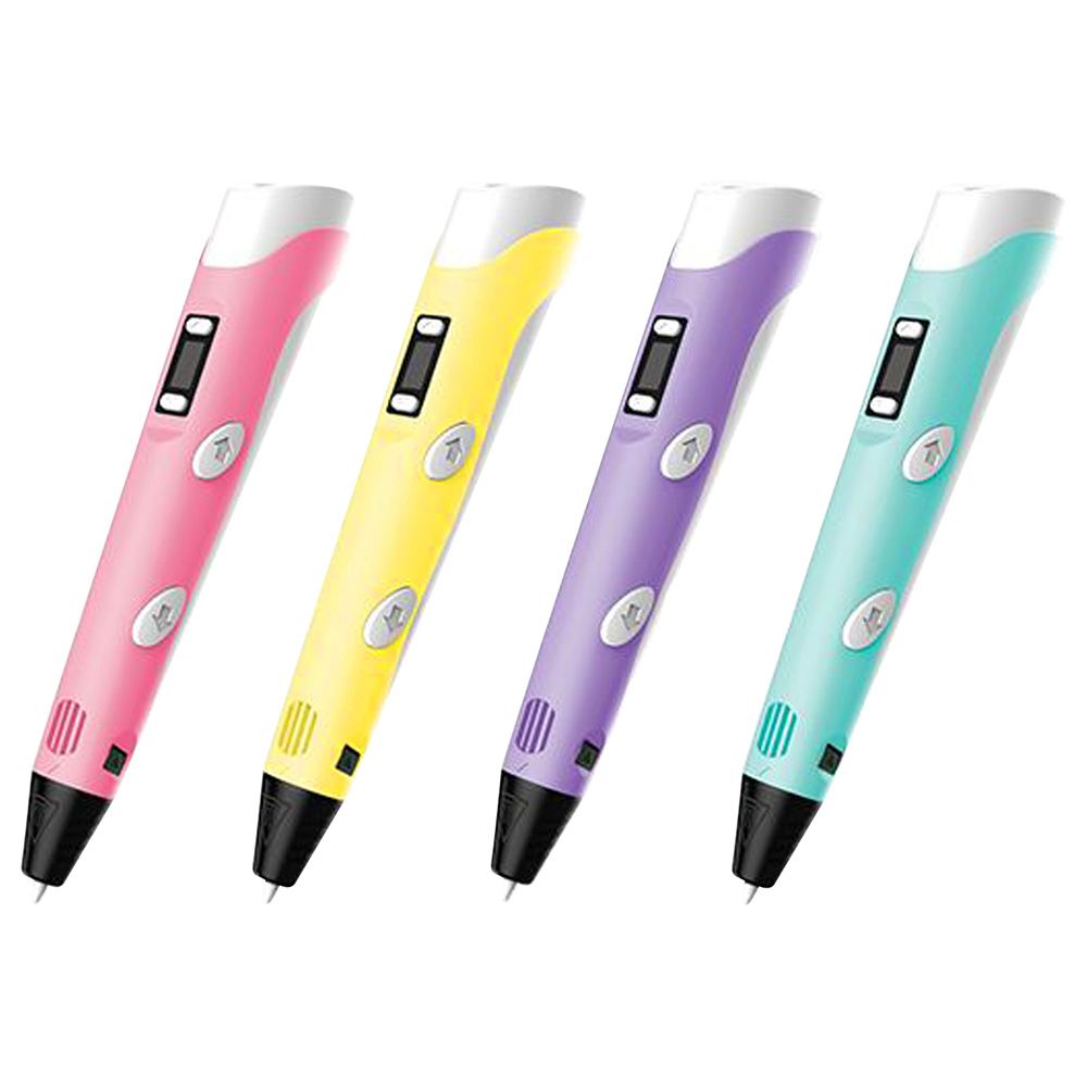 Brain-Giggles-3D-Doodle-Pen-Color-may-vary-1pc قلم جادویی طراحی سه بعدی به همراه 9 متر فیلامنت رنگی گارانتی سلامت - Image 1