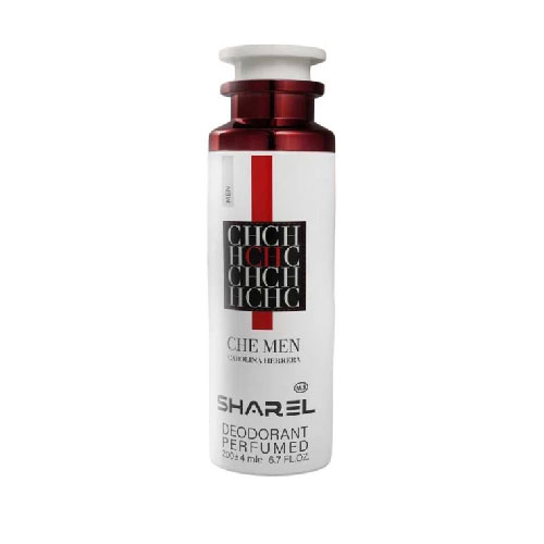 CHEFORMEN اسپری بدن مردانه شارل رایحه CHE FOR MEN حجم 200 میل - Image 1