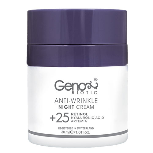 Genobioticantiwrinkle2 کرم ضد چروک شب مناسب ۲۵+سال ژنوبایوتیک - Image 1