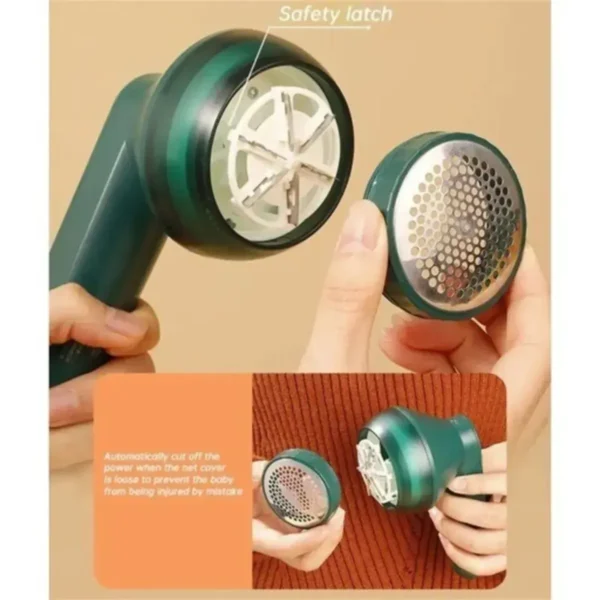 پرزگیر شارژی لباس | Portable Sweater Lint Remover Clothing Hair Ball Trimmer - Image 5