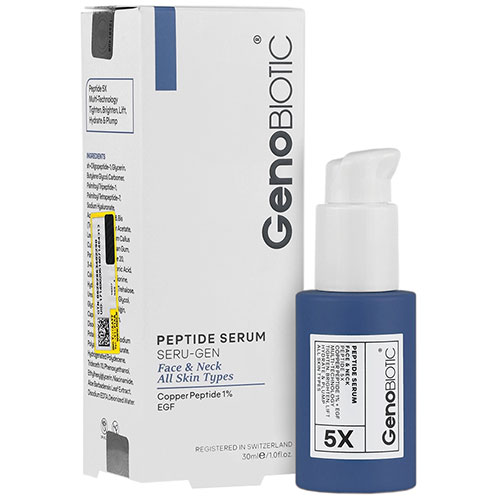 genobioticserom سرم پپتایدی صورت و گردن ژنوبایوتیک 30 میل - Image 1