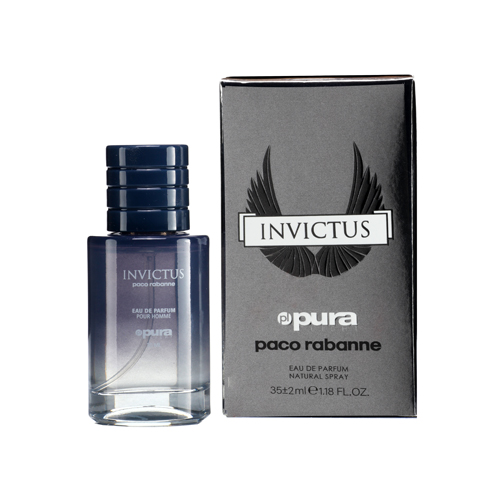 invictus-2 عطر مردانه پورا رایحه Invictus Paco Rabanne حجم 35 میل - Image 1