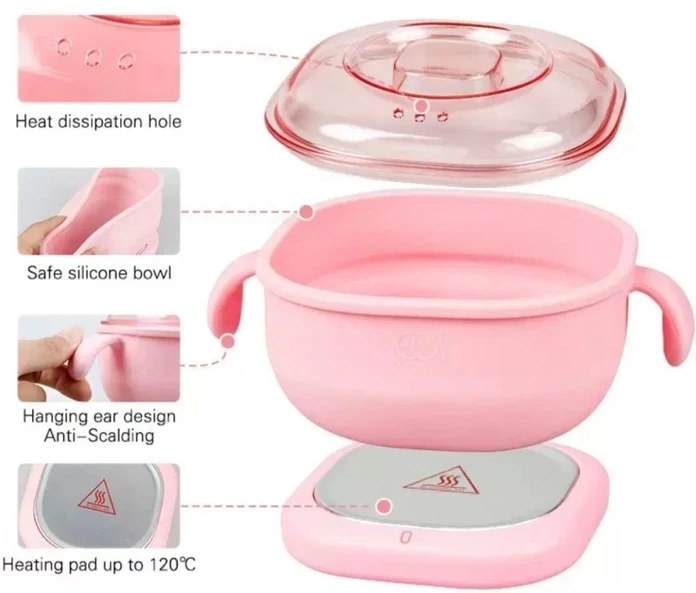 qUcMf4ZTBIKXBFNm دستگاه وکس سیلیکونی – Wax Warmer - Image 1
