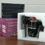 دوربین مداربسته سولار HONTON با نرم افزار V380 pro