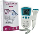دستگاه شنود و ضبط ضربان قلب جنین(سونیکید)Baby Doppler رنگ آبی