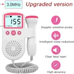 دستگاه شنود و ضبط ضربان قلب جنین(سونیکید)Baby Doppler رنگ آبی - Image 6