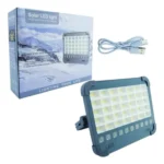پروژکتور سیار خورشیدی شارژی دارای پاور بانک h-4000w ضمانت سلامت