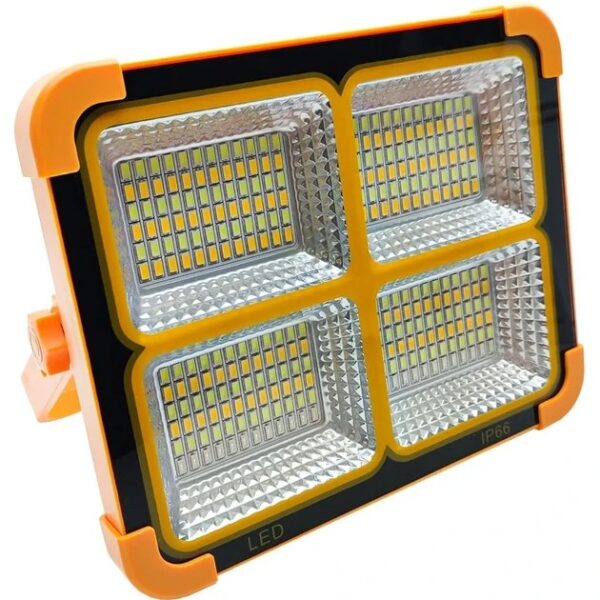 پروژکتور شارژی خورشیدی مدل IP66 - Image 2
