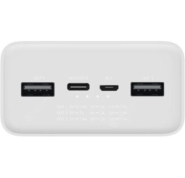 پاوربانک شیائومی مدل PB3018ZM ظرفیت 30000 گارانتی سلامت - Image 3