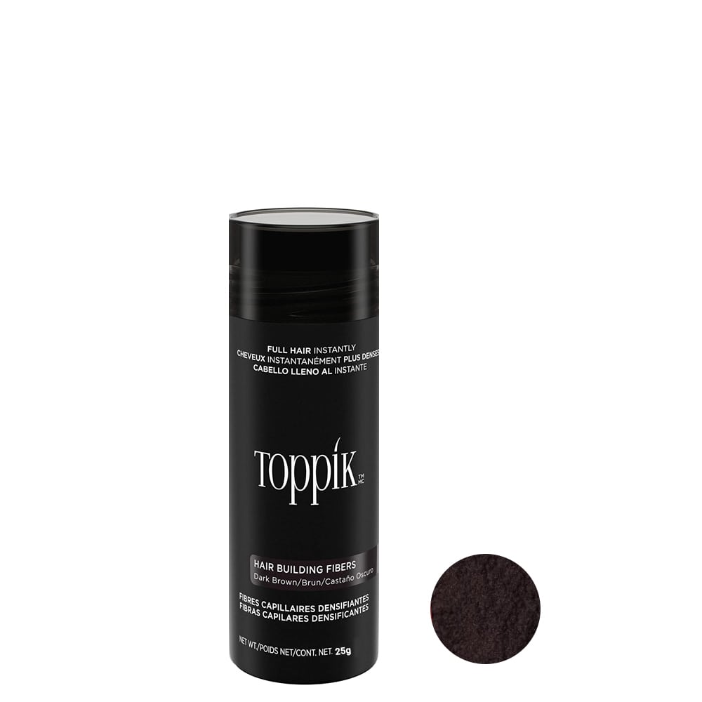 1251010051002a.jpg پودر پرپشت کننده مو تاپیک شماره 3 (Dark Brown) بسته 25 گرمی - Image 1