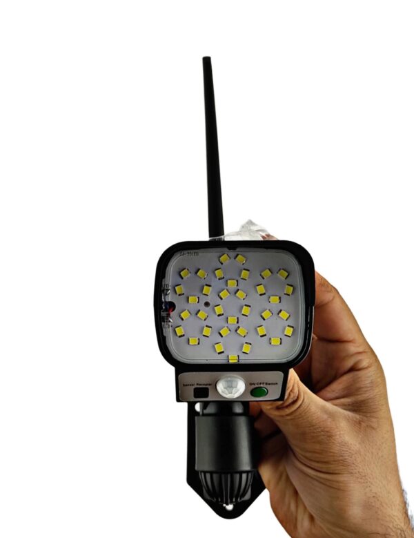 پروژکتور دیواری خورشیدی اورجینال طرح دوربین مداربسته مدل Pr-Cam | چراغ امنیتی سنسوردار - Image 8